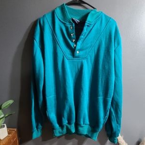 Vintage button up sweater size XL